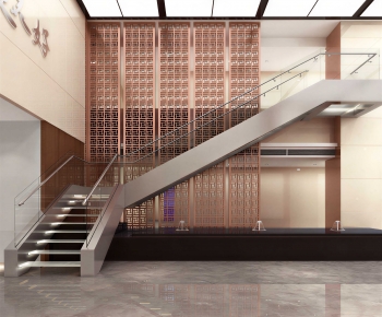 New Chinese Style Lobby Hall-ID:510840892