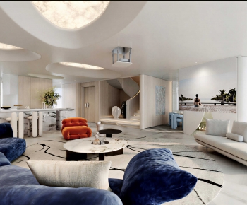 Modern A Living Room-ID:769946102