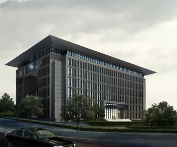 Modern Building Appearance-ID:701802974