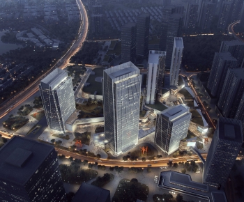 Modern Architectural Bird's-eye View Planning-ID:360459095