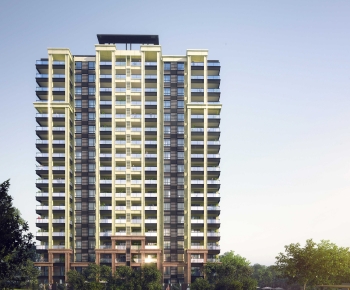 Modern Residential Building-ID:822320945