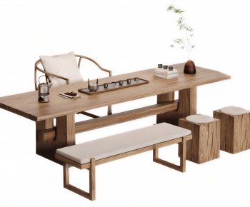 New Chinese Style Tea Tables And Chairs-ID:114775902