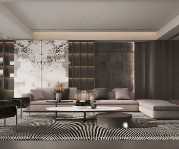 Modern A Living Room-ID:481573109