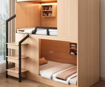 Modern Bunk Bed-ID:316550788