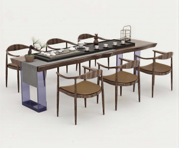 New Chinese Style Tea Tables And Chairs-ID:325445892