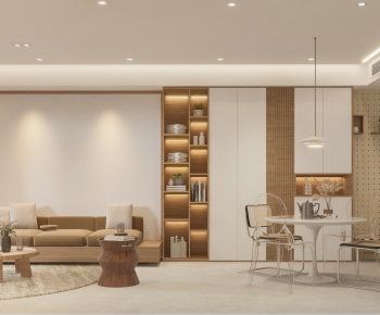 Japanese Style A Living Room-ID:892746936