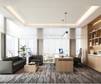 Modern Manager's Office-ID:763889079