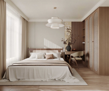 New Chinese Style Bedroom-ID:588897942