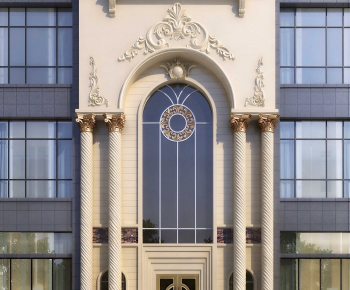 European Style Facade Element-ID:296940094