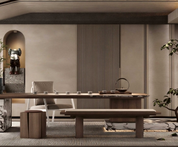 New Chinese Style Tea House-ID:656775008