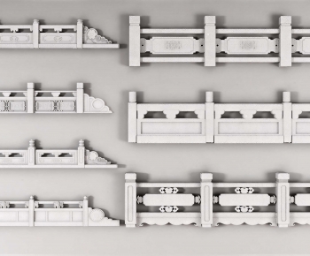 New Chinese Style Guardrail-ID:839550023