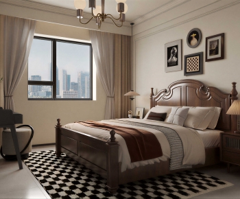 American Style Bedroom-ID:894701963