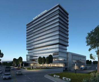 Modern Appearance Of Commercial Building-ID:291835075