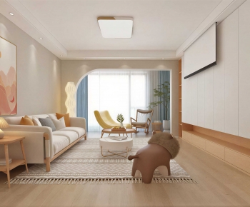 Modern A Living Room-ID:431111102