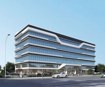Modern Appearance Of Commercial Building-ID:366277934