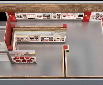 Modern Exhibition Hall-ID:591377972