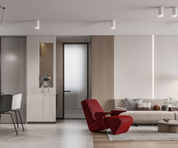 Modern A Living Room-ID:213880545