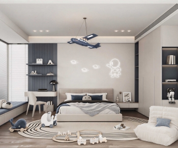 Modern Boy's Room And Son's Room-ID:832374105