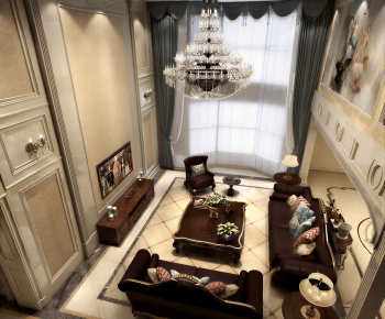 European Style A Living Room-ID:876492988