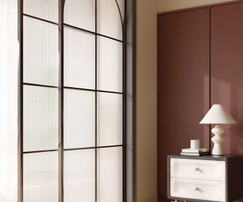 French Style Sliding Door-ID:407810936