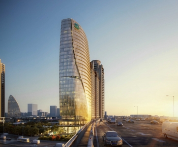 Modern Appearance Of Commercial Building-ID:855730061