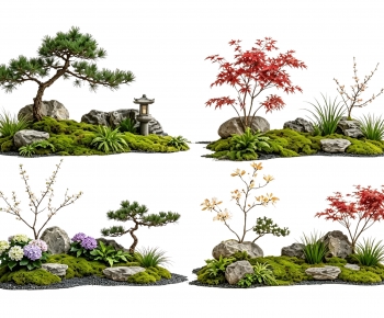 New Chinese Style Plant Landscaping-ID:587832938