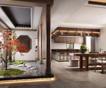 New Chinese Style Dining Room-ID:533617028