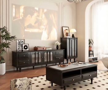 French Style A Living Room-ID:520896917