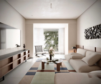 Modern A Living Room-ID:572741039