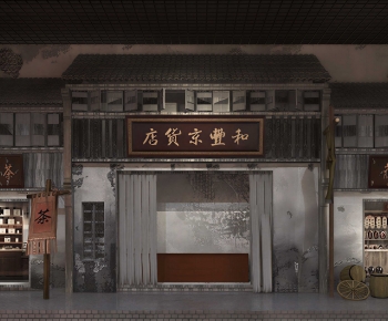 Chinese Style Facade Element-ID:395361909