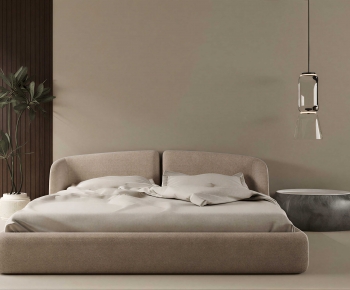 Modern Double Bed-ID:568080904