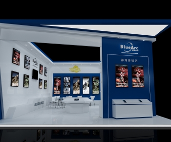 Modern Exhibition Hall-ID:151869069