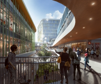 Modern Shopping Mall-ID:838695051