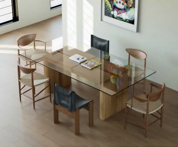 Modern Dining Table And Chairs-ID:917696006