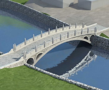 New Chinese Style Bridge-ID:189544926