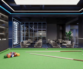 Modern Billiard Room-ID:587269079