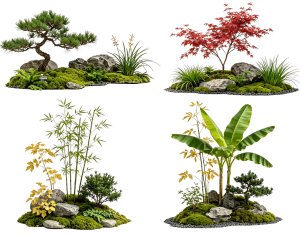 New Chinese StylePlant Leaves