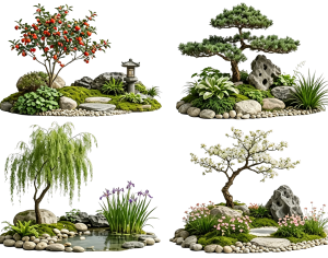 New Chinese StylePlant Leaves
