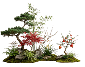 New Chinese StylePlant Leaves