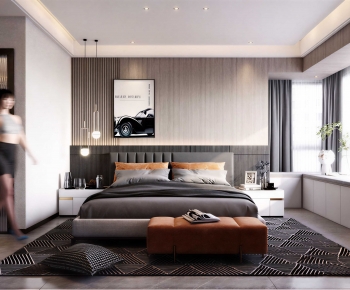 Modern Bedroom-ID:594640973