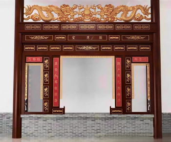 Chinese Style Buddhist Temples-ID:404947047