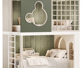 Modern Bunk Bed-ID:188673025