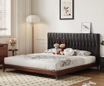 Modern Double Bed-ID:183007962