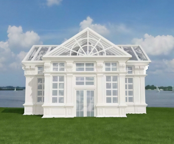 Simple European Style Detached Villa-ID:736120946
