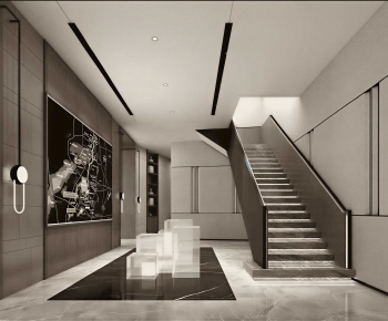Modern Real Estate Sales Office-ID:317343003
