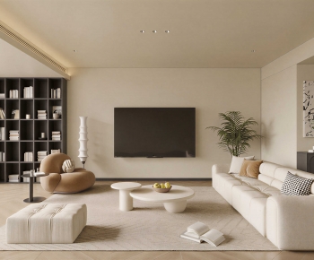 Modern A Living Room-ID:678576952