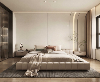 Modern Bedroom-ID:124985937