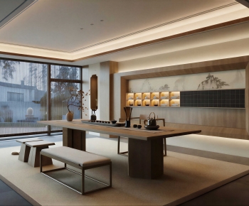 New Chinese Style Tea House-ID:208175908