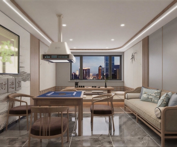New Chinese Style Chess And Card Room-ID:235086926