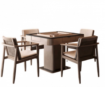 Modern Mahjong Tables And Chairs-ID:818654068